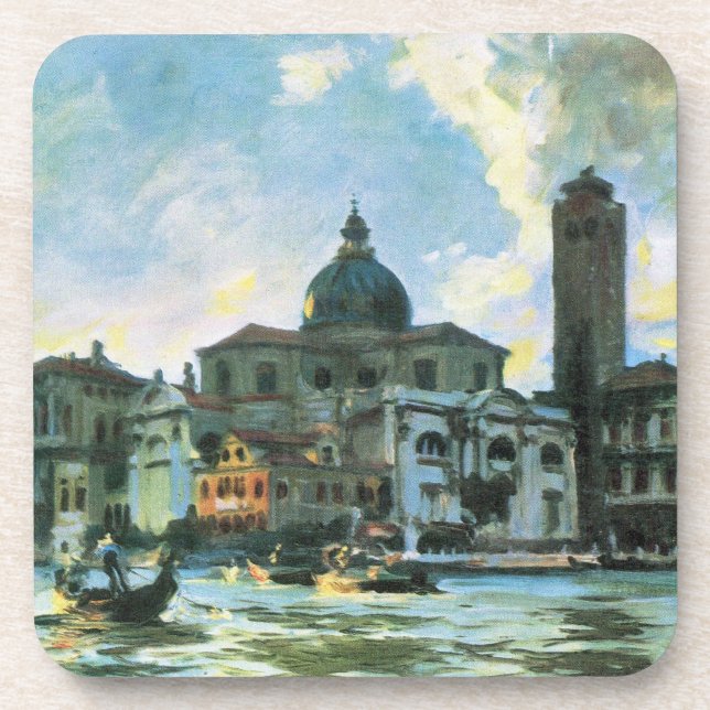Palazzo Labia, Venedig von John Singer Sargent Getränkeuntersetzer (Vorderseite)