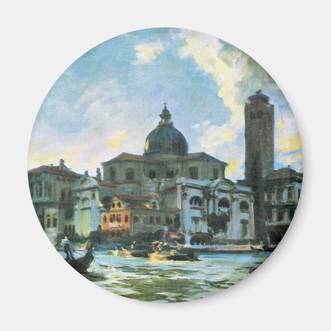 Palazzo Labia, Venedig von John Singer Sargent Magnet (Vorne)
