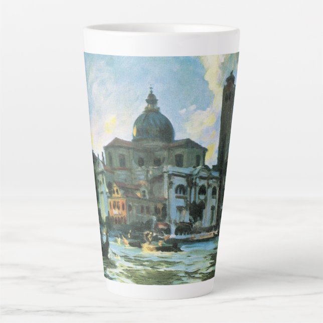 Palazzo Labia, Venedig von John Singer Sargent Milchtasse (Vorderseite)