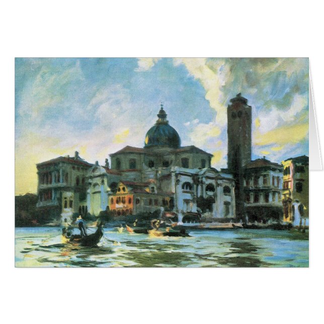 Palazzo Labia, Venise par John Singer Sargent (Devant horizontal)