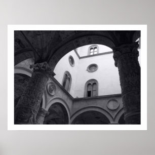 Palazzo Vecchio Hof Poster