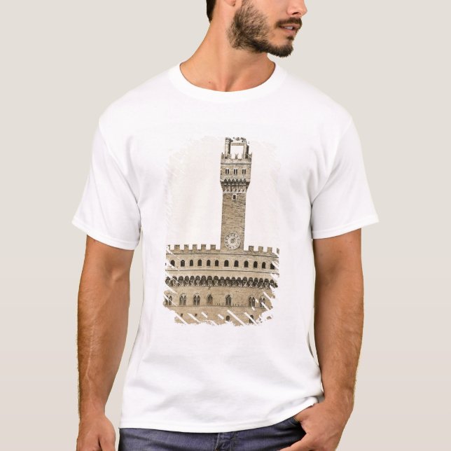 Palazzo Vecchio oder das Palazzo della Signoria, T-Shirt (Vorderseite)