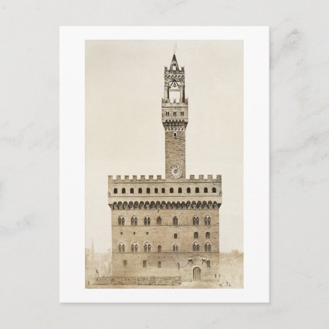 Palazzo Vecchio oder Palazzo della Signoria, Fl Postkarte (Vorderseite)