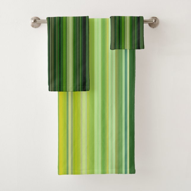 Pale and Dark Green Stripes (En situation)