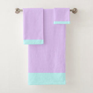 Pale Aqua Et Lavande