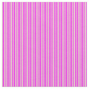 Pale Goldenrod & Fuchsia Lines Stoff