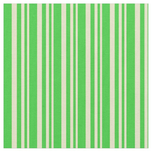 Pale Goldenrod & Lime Green Colores Stoff (Nahaufnahme)