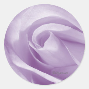 Pale Lavender Wedding Einladung Siegel Runder Aufkleber