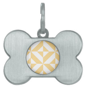 Pale Melon Geometric Deko Cube Pattern Tiermarke