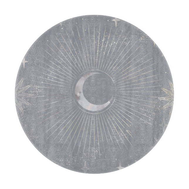 Pale Moon Burst Schneidebrett (Vorderseite)
