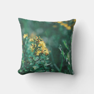 Pale Pastel Green Yellow Johannes Wort Kissen