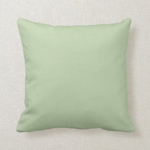 Pale Pays Vert Couleur Solide Couleur Jeu Oreiller