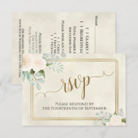 Pale Peach or White Roses Elegant Boho Wedding