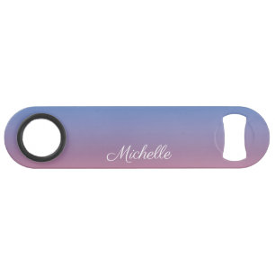 Pale rose et bleu dégradé ombre