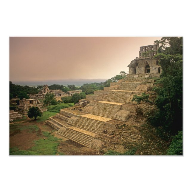 Palenque, Chiapas, Mexiko, Maya Fotodruck (Vorne)