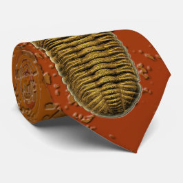 "Paleo-chic" Phacops Rana Fossil Trilobit Krawatte