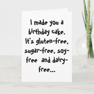 Paleo Funny carte d'anniversaire