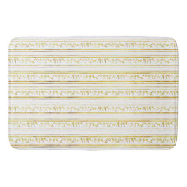 Paleo Hebrew Biblical Sprichwort Gold Imitate Foil Badematte