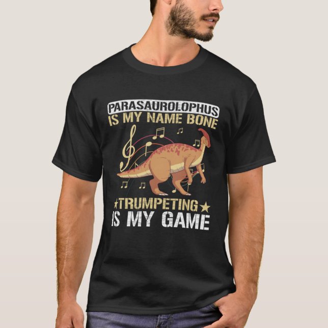 Paleontologist dinosaur  dinosaur humor Parasaurol T-Shirt (Vorderseite)