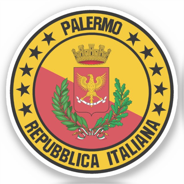 Palermo Aufkleber (Vorderseite)