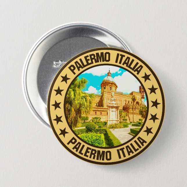 Palermo Button (Vorne & Hinten)