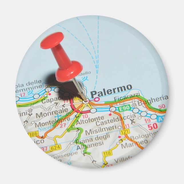 Palermo, Italien Magnet (Vorne)