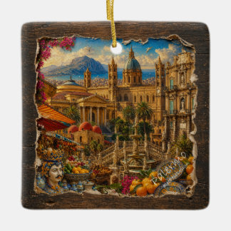 PALERMO, KERAMIKORNAMENT