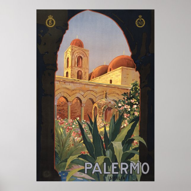 Palermo Travel Poster (Vorne)
