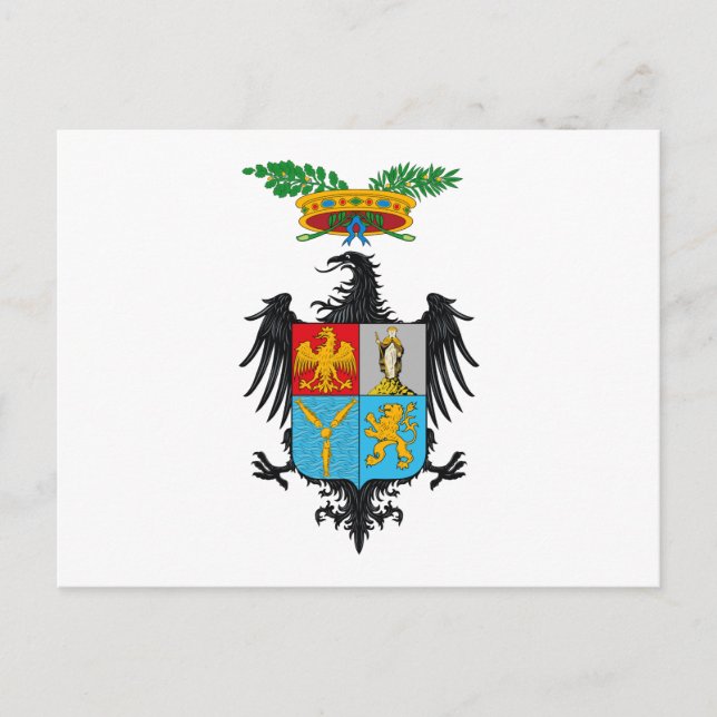 Palermo-Wappen Postkarte (Vorderseite)