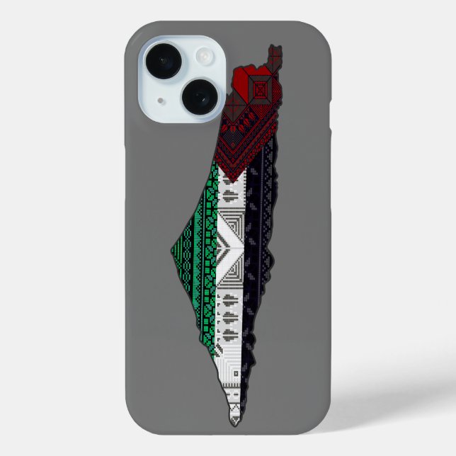 Palestina Embroidery täreez Pattern Karte frei Case-Mate iPhone Hülle (Rückseite)