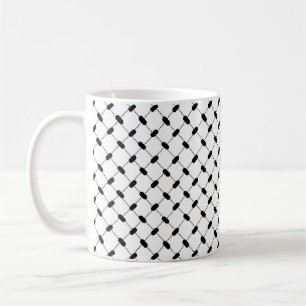 Palestine Keffiyeh Classic Tasse, 11 oz Kaffeetasse