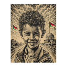 PALESTINE KIDS WALL ART