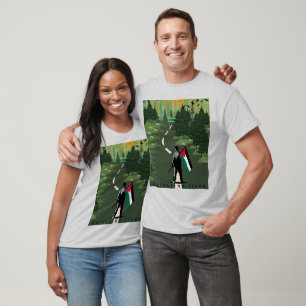 Palestine Liebe - Inspirational Artwork T - Shirt" T-Shirt