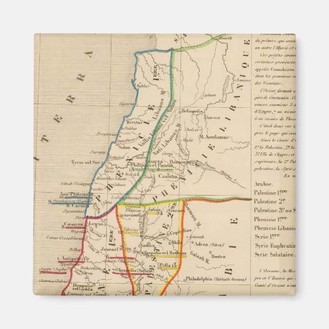 Palestine sous Constantin le Grand, 330 apres JC Magnet (Vorne)