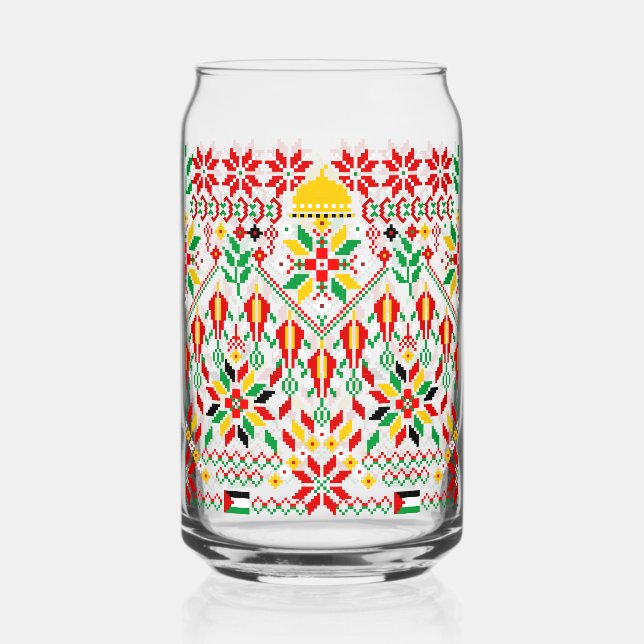 Palestine Tatreez Broderie traditionnelle (Recto)