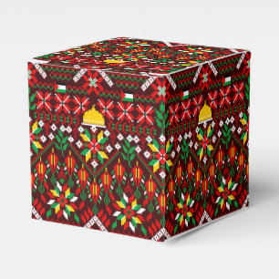 Palestine Tatreez Traditionelle Stickerei Geschenkschachtel