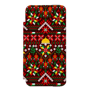 Palestine Tatreez Traditionelle Stickerei Incipio Watson™ iPhone 5 Geldbörsen Hülle