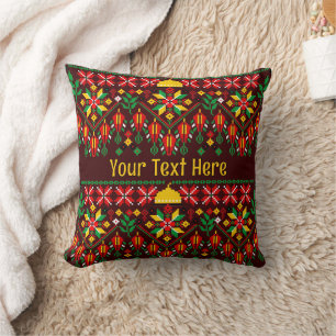 Palestine Tatreez Traditionelle Stickerei Kissen