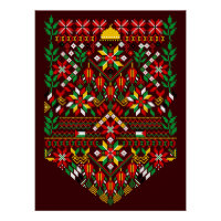 Palestine Tatreez Traditionelle Stickerei