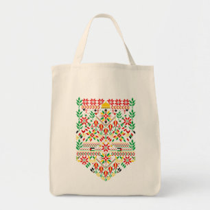 Palestine Tatreez Traditionelle Stickerei Tragetasche