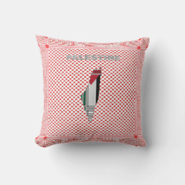 Palestine Throw Pillow - Palästina Keffiyeh Kissen
