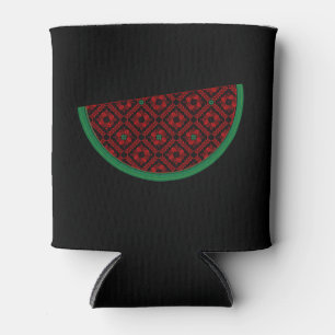 Palestine watermelon Embroidery red tatreez Dosenkühler