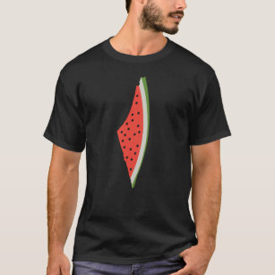 Palestine Watermelon Flag Map Freie Palästinenser. T-Shirt