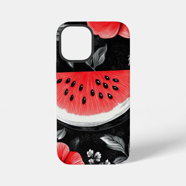 Palestine Watermelon iPhone 12 Mini Hülle (Rückseite)