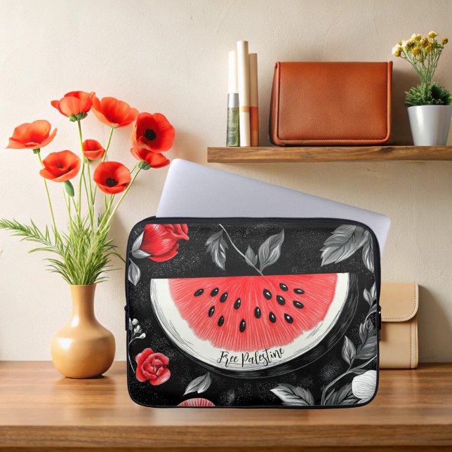 Palestine Watermelon Laptopschutzhülle (Free Palestine Watermelon Laptop Case)