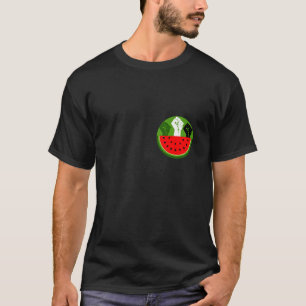 Palestine Watermelon Palästinensische Flagge Re T-Shirt