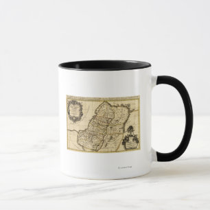 PalestinePanoramic MapPalestine 2 Tasse