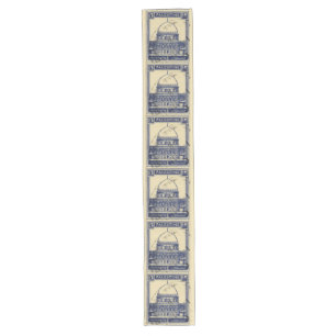 palestinische antike Briefmarke 1920 Großer Tischläufer