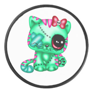 Palet De Hockey Adorable Zombie Kitty