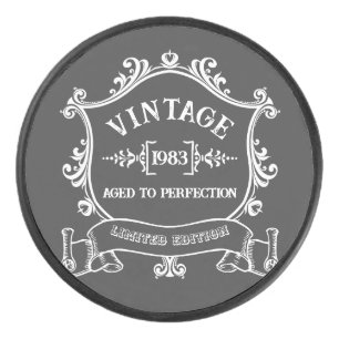 Palet De Hockey Année vintage de l'âge à la perfection Anniversair